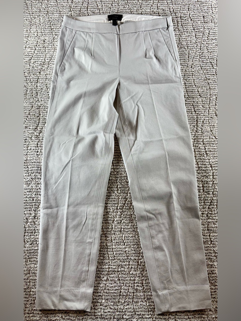 J.‎ Crew Women’s Size 2 Silver Gray Martie Fit Cropped Trousers
